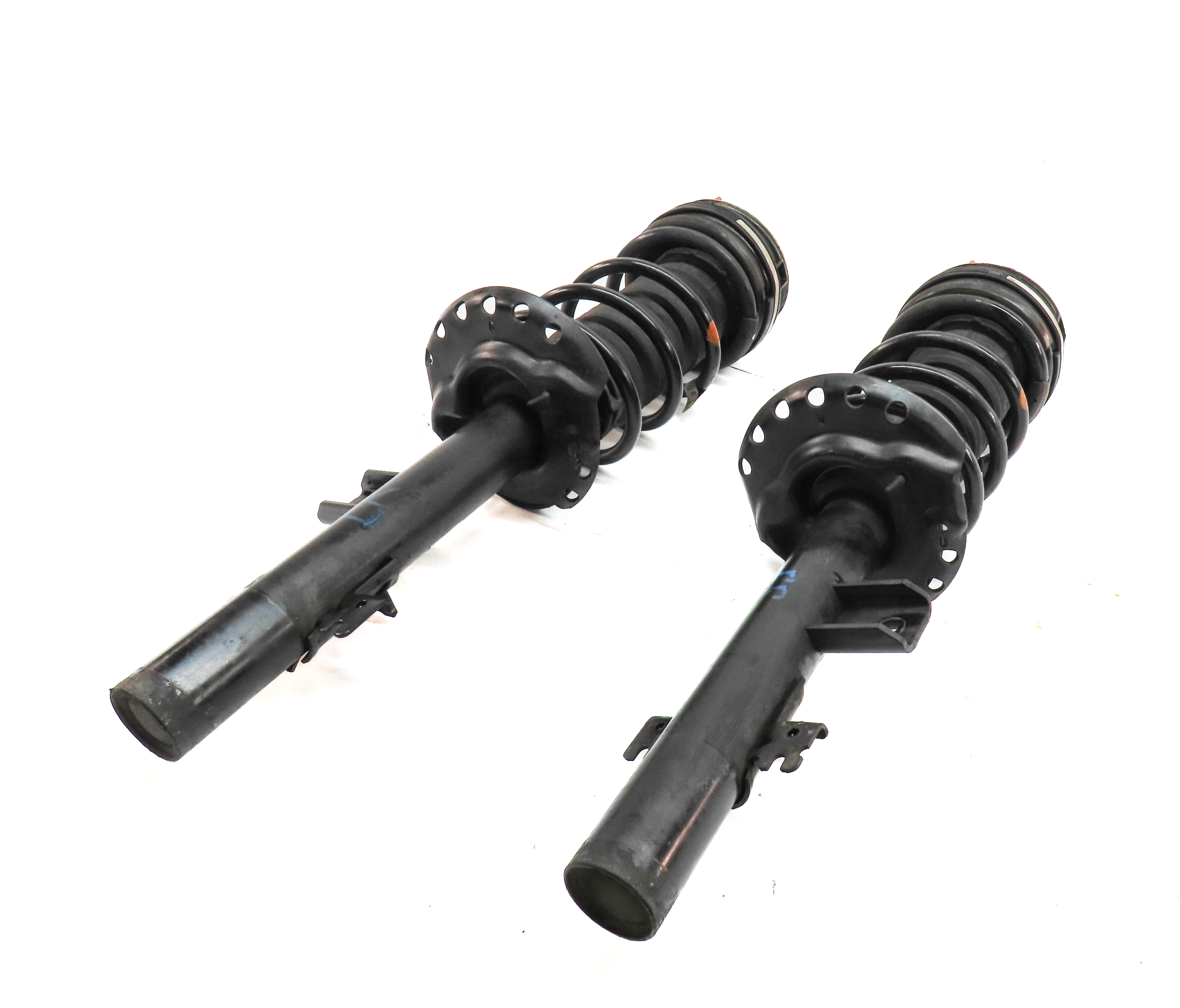 12-19 RANGE ROVER EVOQUE (L538) REAR LEFT & RIGHT SUSPENSION SHOCK STRUT SET-2 — exact item pictured